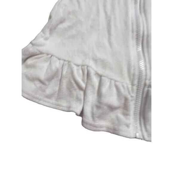 Pink Platinum Swim Cover Girls Size 3T White Terry Hooded Short - Picture 8 of 8